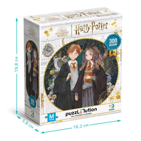 PUZZLE "HARRY POTTER - HERMIONA I RON" UKŁADANKA 300 ELEMENTÓW CZARODZIEJE DODO