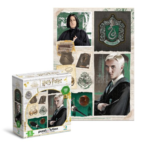 PUZZLE MOTYW "HARRY POTTER" - "DOM SLYTHERIN" DRACO SNAPE 150 ELEMENTÓW 8+ DODO