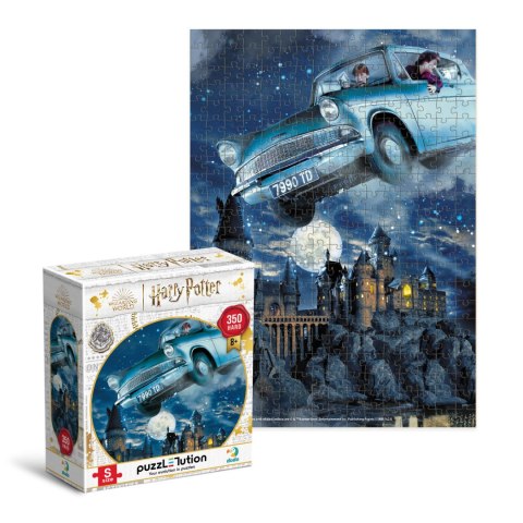 PUZZLE Z MOTYWEM "HARRY POTTER" - "LATAJĄCY FORD ANGLIA" 350 ELEMENTÓW 8+ DODO