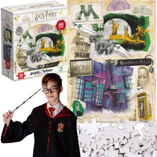 PUZZLE Z MOTYWEM "HARRY POTTER" - "MINISTERSTWO MAGII" 450 ELEMENTÓW 8+ DODO