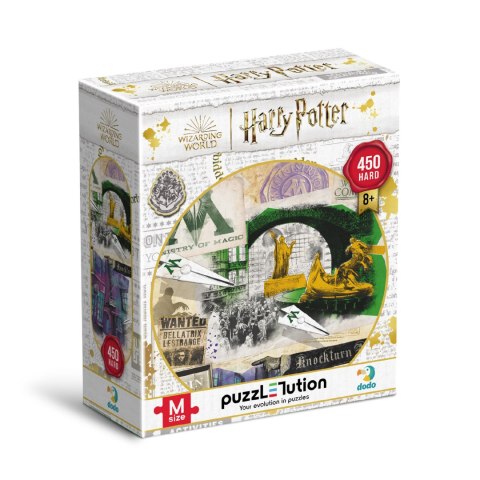 PUZZLE Z MOTYWEM "HARRY POTTER" - "MINISTERSTWO MAGII" 450 ELEMENTÓW 8+ DODO