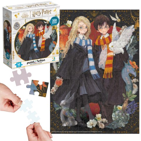 PUZZLE ZESTAW DO UKŁADANIA OBRAZEK MOTYW HARRY POTTER LUNA 300 ELEMENTÓW DODO