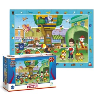 PUZZLE OBSERWACYJNE PAW PSI PATROL ZESTAW DO UKŁADANIA UKŁADANKA 50 ELEMENT DODO