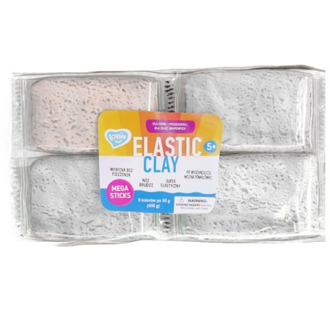 ZESTAW CIASTOLINY PLASTELINY DO MODELOWANIA MASA PLASTYCZNA BIAŁA 8 SZT LOVIN ZESTAW CIASTOLINY PLASTELINY DO MODELOWANIA MASA PLASTYCZNA BIAŁA 8 SZT LOVIN