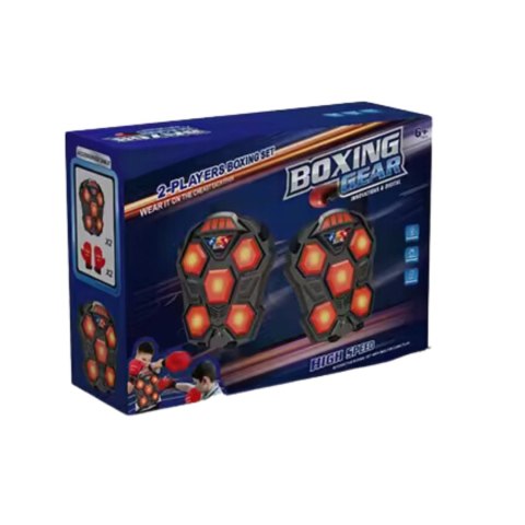2X ZESTAW BOKSERSKI TRENINGOWY BOKS DLA DZIECI RĘKAWICE TARCZE LED DŹWIĘK IMPORT PRONICE 2X ZESTAW BOKSERSKI TRENINGOWY BOKS DLA DZIECI RĘKAWICE TARCZE LED DŹWIĘK IMPORT PRONICE