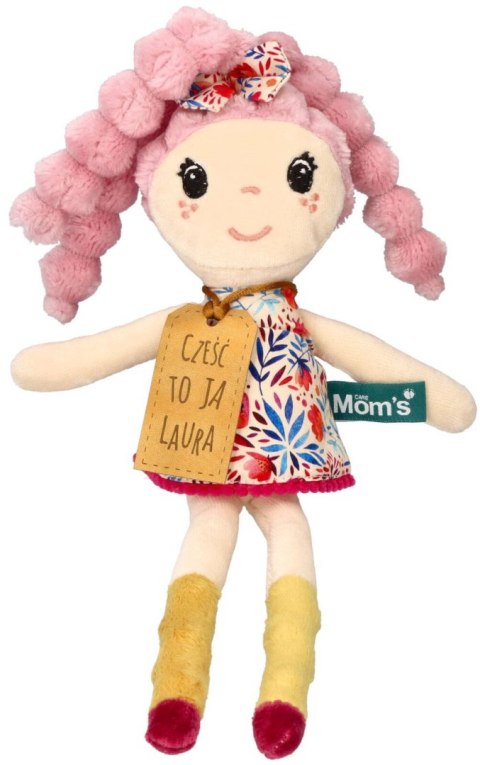 LALKA LAURA LALECZKA SZMACIANA DELIKATNA LEKKA RÓŻOWE WŁOSY SUKIENKA HENCZ TOYS (MOM'S CARE) LALKA LAURA LALECZKA SZMACIANA DELIKATNA LEKKA RÓŻOWE WŁOSY SUKIENKA HENCZ TOYS (MOM'S CARE)