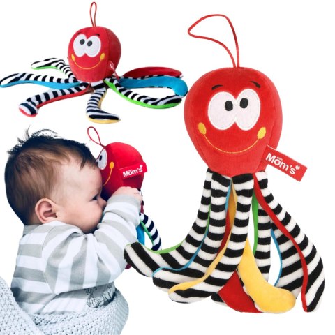 MINI OŚMIORNICA CZERWONA MASKOTKA DO SPANIA SENSORYCZNA PRZYTULANKA HENCZ TOYS (MOM'S CARE) MINI OŚMIORNICA CZERWONA MASKOTKA DO SPANIA SENSORYCZNA PRZYTULANKA HENCZ TOYS (MOM'S CARE)
