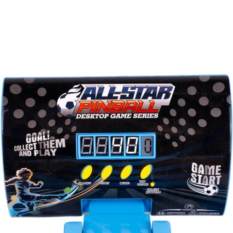 MINI PINBALL GRA ZRĘCZNOŚCIOWA FLIPPER STÓŁ KULKA ŚWIATŁA MUZYKA LICZNIK IMPORT PRONICE