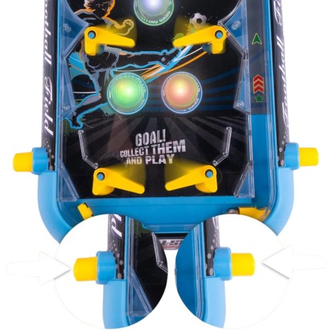 MINI PINBALL GRA ZRĘCZNOŚCIOWA FLIPPER STÓŁ KULKA ŚWIATŁA MUZYKA LICZNIK IMPORT PRONICE