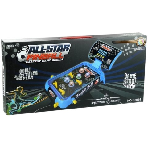 MINI PINBALL GRA ZRĘCZNOŚCIOWA FLIPPER STÓŁ KULKA ŚWIATŁA MUZYKA LICZNIK IMPORT PRONICE
