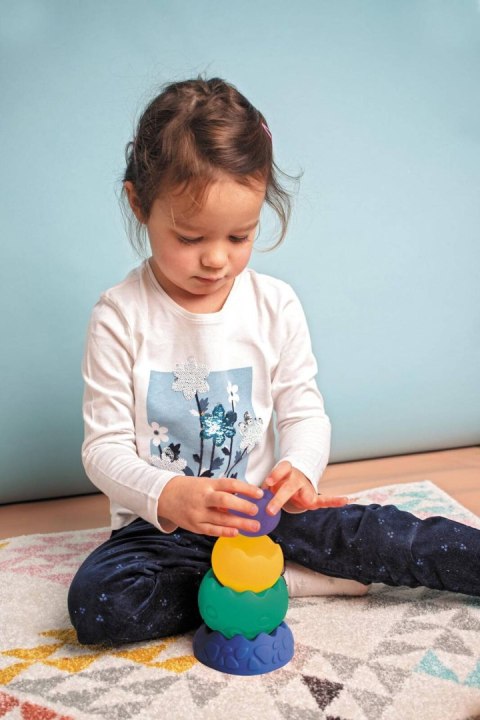 ZESTAW PIRAMIDA SENSORYCZNA PASTELOWA RÓŻNE WIELKOŚCI ZABAWKA EDUKACYJNA HENCZ TOYS (MOM'S CARE) ZESTAW PIRAMIDA SENSORYCZNA PASTELOWA RÓŻNE WIELKOŚCI ZABAWKA EDUKACYJNA HENCZ TOYS (MOM'S CARE)