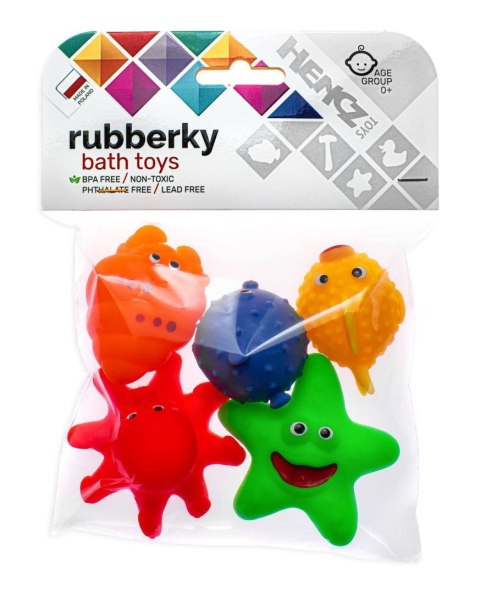 ZESTAW ZABAWEK DO KĄPIELI 5 SZTUK ZWIERZĘTA MORSKIE NIE NABIERA WODY HENCZ TOYS (MOM'S CARE) ZESTAW ZABAWEK DO KĄPIELI 5 SZTUK ZWIERZĘTA MORSKIE NIE NABIERA WODY HENCZ TOYS (MOM'S CARE)