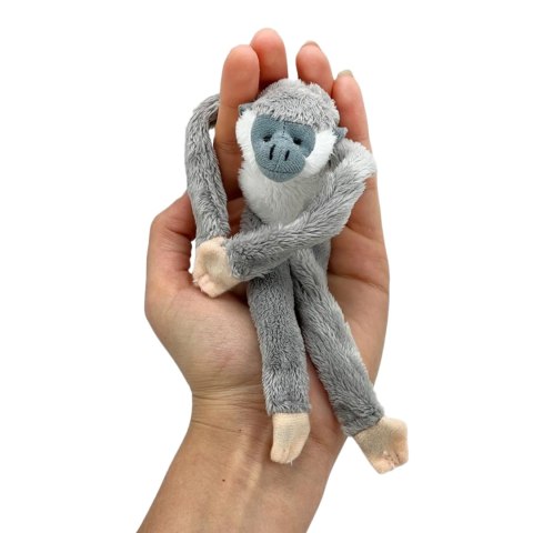 MAGNES PLUSZOWY NA LODÓWKĘ MAŁPKA SZARA ZWIERZĄTKO MASKOTKA MIŚ Z MAGNESAMI STAWSCY MAGNES PLUSZOWY NA LODÓWKĘ MAŁPKA SZARA ZWIERZĄTKO MASKOTKA MIŚ Z MAGNESAMI STAWSCY
