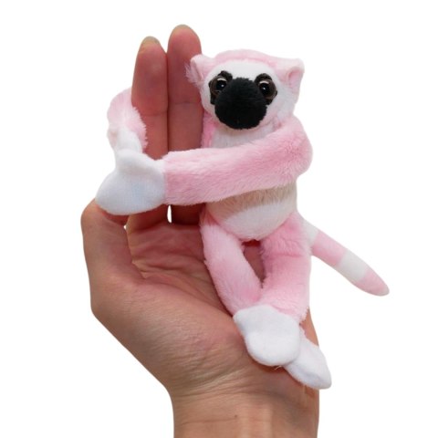 MAGNES PLUSZOWY NA LODÓWKĘ RÓŻOWY LEMUR ZWIERZĄTKO MASKOTKA MIŚ Z MAGNESAMI STAWSCY MAGNES PLUSZOWY NA LODÓWKĘ RÓŻOWY LEMUR ZWIERZĄTKO MASKOTKA MIŚ Z MAGNESAMI STAWSCY