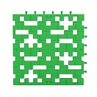 ZESTAW KLOCKÓW PŁYTEK KONSTRUKCYJNYCH BASIC BASEPLATE GREEN 6 ELEMENTÓW MELI