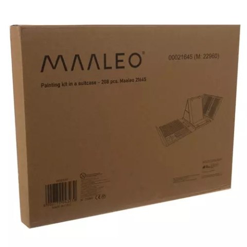 Zestaw do malowania w walizce- 208szt Maaleo 21645 Zestaw do malowania w walizce- 208szt Maaleo 21645