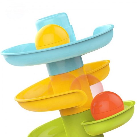 WOOPIE BABY Kulodrom Tor Kulkowy Zestaw Spirala + 3 Kulki Woopie WOOPIE BABY Kulodrom Tor Kulkowy Zestaw Spirala + 3 Kulki Woopie