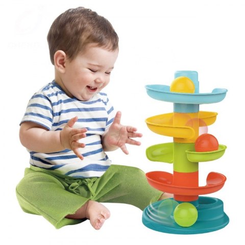 WOOPIE BABY Kulodrom Tor Kulkowy Zestaw Spirala + 3 Kulki Woopie WOOPIE BABY Kulodrom Tor Kulkowy Zestaw Spirala + 3 Kulki Woopie