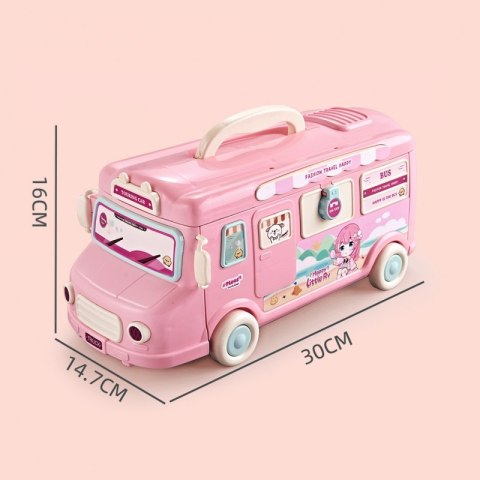 WOOPIE Kamper 2w1 Domek XXL Zestaw dla Lalek Woopie WOOPIE Kamper 2w1 Domek XXL Zestaw dla Lalek Woopie