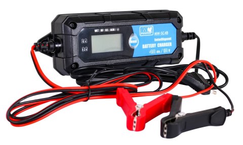 Ładowarka akumulatorowa z Wyświetlaczem LCD 6V i 12V + 2 Tryby specjalne Ramiz Ładowarka akumulatorowa z Wyświetlaczem LCD 6V i 12V + 2 Tryby specjalne Ramiz