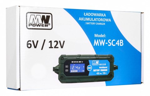 Ładowarka akumulatorowa z Wyświetlaczem LCD 6V i 12V + 2 Tryby specjalne Ramiz Ładowarka akumulatorowa z Wyświetlaczem LCD 6V i 12V + 2 Tryby specjalne Ramiz