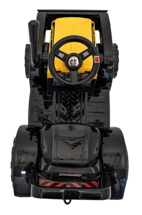 Traktor Spychacz G320 dla najmłodszych dzieci Żółty + Ruchoma łyżka + Melodie + Klakson + Światła LED Ramiz