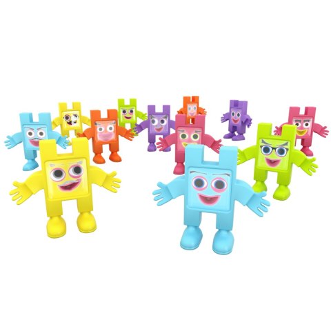 Zestaw Klocków Figurek Emoti Happy 12 Elementów Naklejki Buźki Klocki Meli Meli Zestaw Klocków Figurek Emoti Happy 12 Elementów Naklejki Buźki Klocki Meli Meli