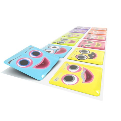Zestaw Klocków Figurek Emoti Happy 12 Elementów Naklejki Buźki Klocki Meli Meli Zestaw Klocków Figurek Emoti Happy 12 Elementów Naklejki Buźki Klocki Meli Meli