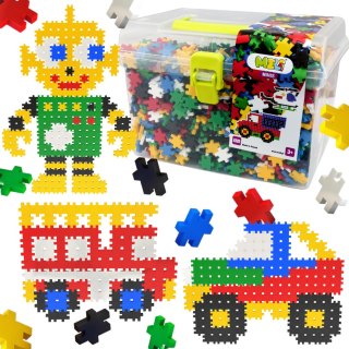 Zestaw Klocków Konstrukcyjnych 2500 Elementów Minis Travel Box Puzzle Meli