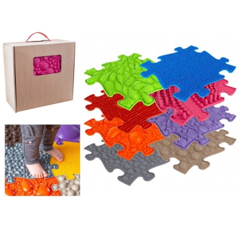 WOOPIE Mata Sensoryczna Ortopedyczna Puzzle 8 el. WERSJA-1A Woopie WOOPIE Mata Sensoryczna Ortopedyczna Puzzle 8 el. WERSJA-1A Woopie